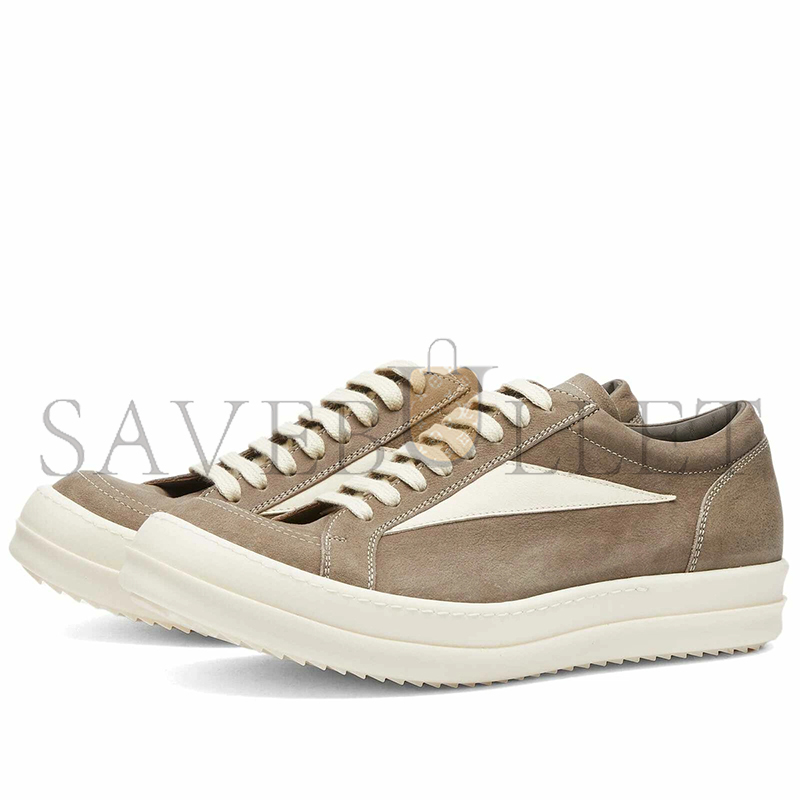 RICK OWENS WOMEN'S VINTAGE SNEAKERS IN DUST BG01C7 01